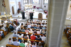 Ökumenischer Einschulungsgottesdienst in St. Crescentius (Foto: Karl-Franz Thiede)